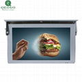 qeoyo vehicle advertising machine bus lcd advertising player with solution 