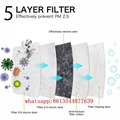 10 PCS KN95 Regular Masks Bagged Air Purifying Dust Pollution Masks 2