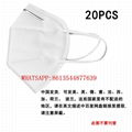 20 X KN95 Masks Air Purifying Dust Pollution Vented Face Mask Mouth Masks 2