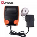  Mini handheld 58mm thermal printer with LED indicator 5