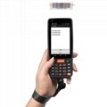 Portable handheld NFC reader barcode scanner PDA 4