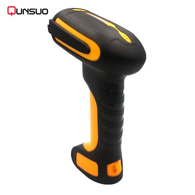 IP68 newest design handheld 2.4G wireless bluetooth 1D barcode 2D QR code scanne 4