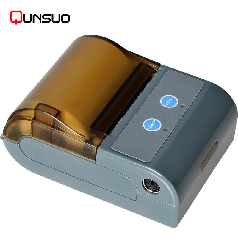 Support Android IOS Windows direct thermal label printer with USB Bluetooth RS23 3