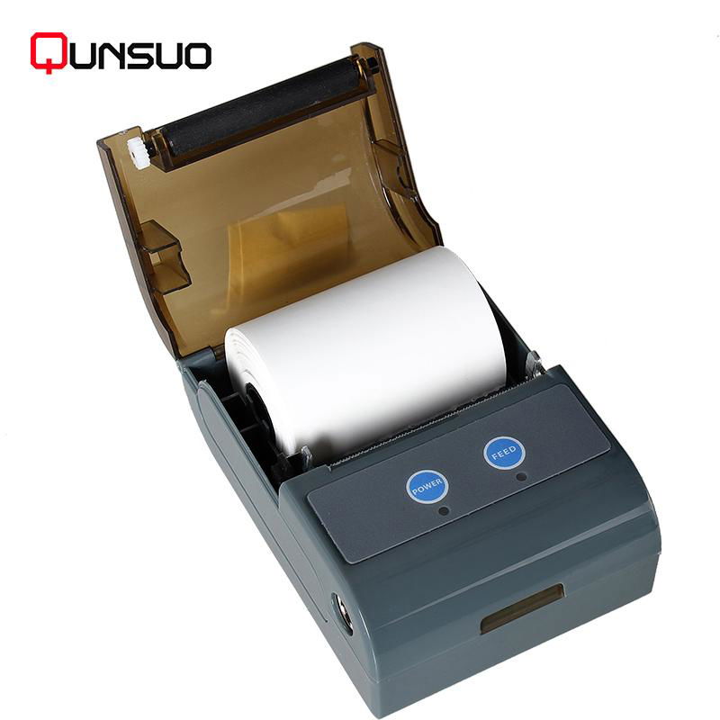 Support Android IOS Windows direct thermal label printer with USB Bluetooth RS23 4