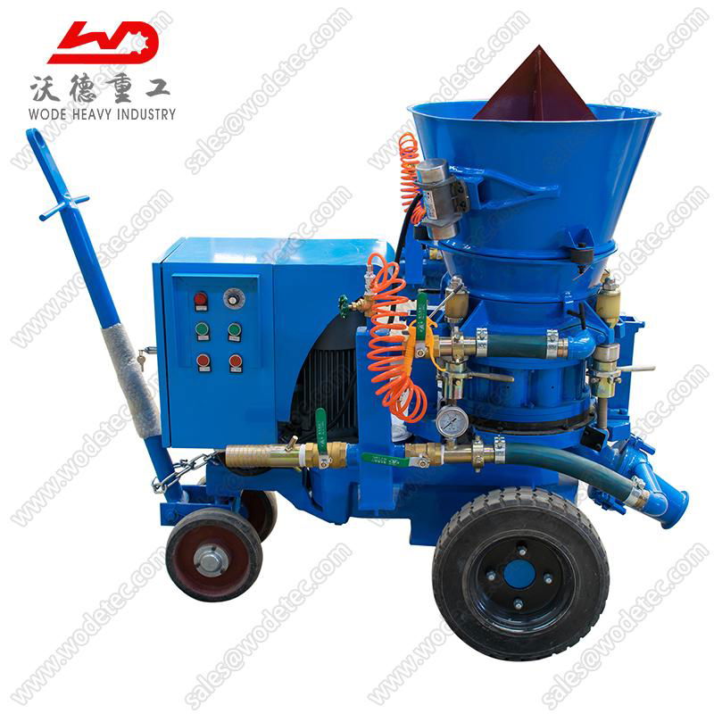 small dry mix refractory shotcrete machine for sale 3