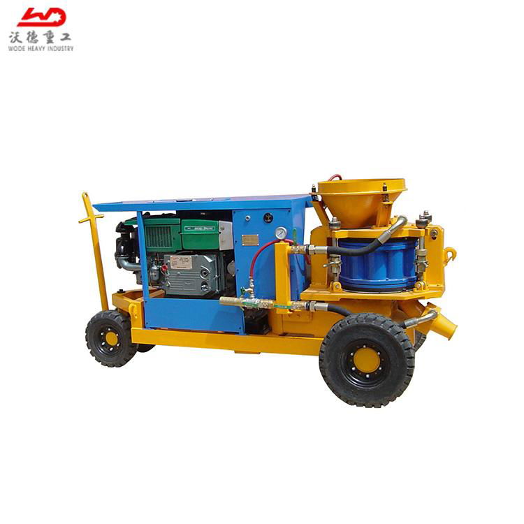 Dry-mix 9m3/h Shotcrete Machine Concrete Gunite 2