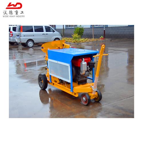 Tunnel construction used dry shotcrete machine