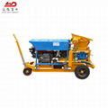 Tunnel construction used dry shotcrete machine 5