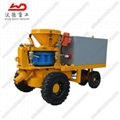 dry and wet concrete spraying gunite machine  4