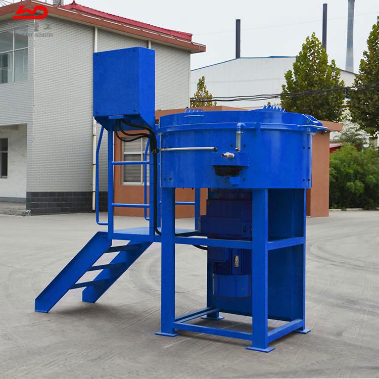 High efficient LRM800 refractory pan mixer 5