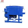 China brand 500kg mortar refractory material mobile pan mixer 2