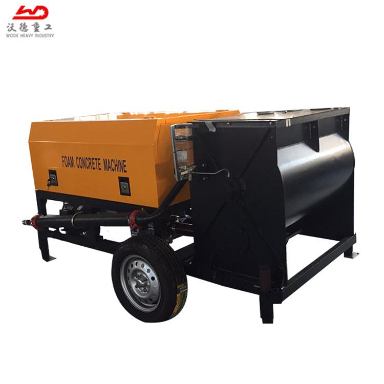 variable speed WF10B continuous foam concrete machine 3