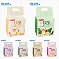 Natural Clumping Absorbent Flushable Tofu Litter Replace Silica Gel Cat Litter 3