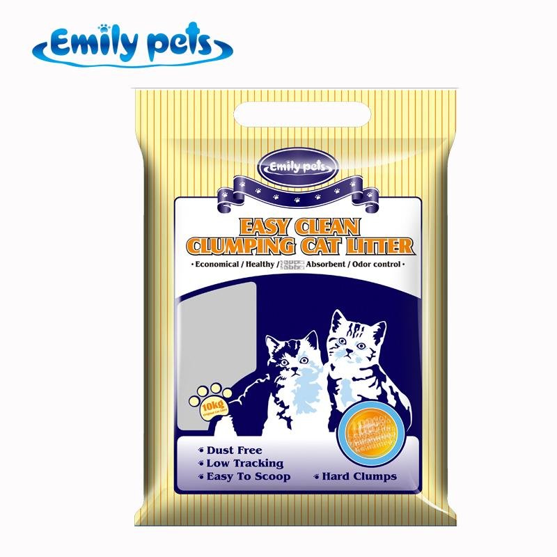 Wholesale Cheap Quick Clumping Bentonite Cat Litter Pet Love Toilet