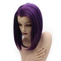 Purple Straight Bob Wig 3