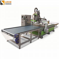 Honzhan HZ-ATC1325BD Woodworking CNC Router with Auto Loading Unloading System