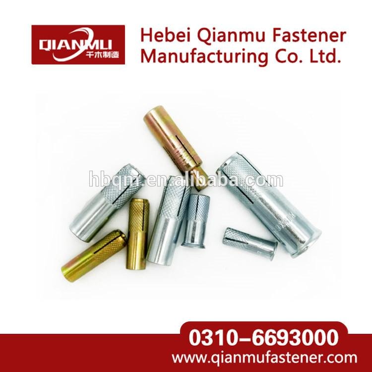 Various Types Of Fasteners And Drop in Anchor Expansion Bolt