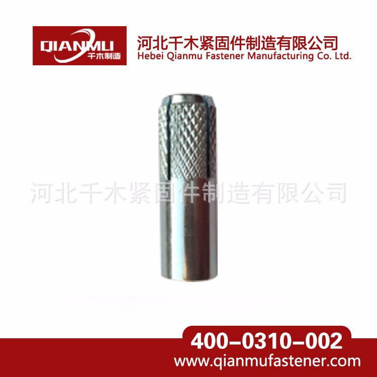 M12 zinc plated Drop in Anchor Bolt with top quality carbon steel 5
