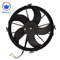 Auto air conditioner parts 24v 12 inch cooling fan condenser fan for bus/truck