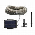 10m 100 Clear Fairy Lights Battery and Solar Powered (S/10) 1