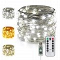 5m 50 LED Twinkle Dual Colour Changing Battery and USB fairy lights 3