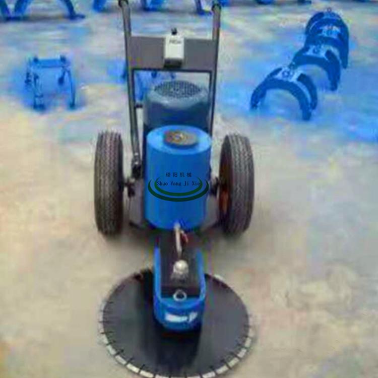 Electric concrete pile cutting machine 5