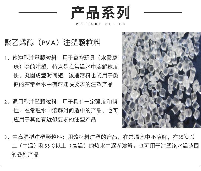 PVA injection molding particles 4