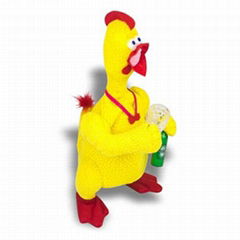 Beer Drinking Cock Drunk Chicken Prank Toys