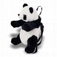 Cartoon Panda Toy Backpacks Plush Animals Bags 1