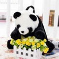 Cartoon Panda Toy Backpacks Plush Animals Bags 2