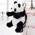 Cartoon Panda Toy Backpacks Plush Animals Bags