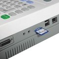 ECG 1230T 12inch 800x600 color LCD 12 Channel ECG machine  4