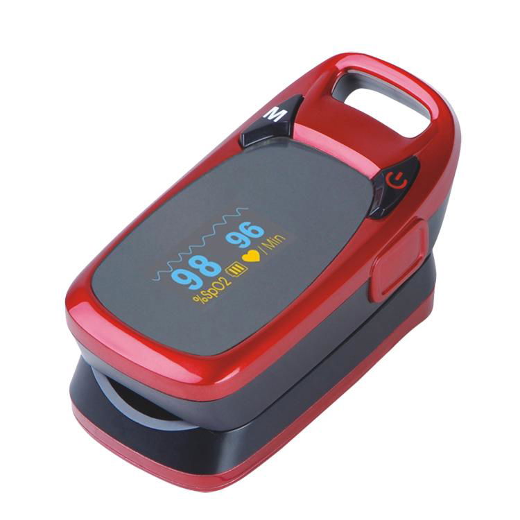 Dual color OLED display PM-500C Fingertip pulse Oximeter 