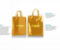 Fashion design clear PVC Plastic ice bag chiller bag wine travel handbag promoti 2