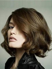 Perruque Lace Fascinante De Style Bob