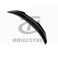 carbon fiber wing spoiler for bmw f80 m3 f30  2