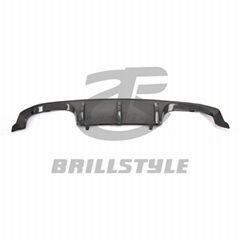 F80 M3 F82 M4 F83 carbon fiber rear bumper diffuser for bmw