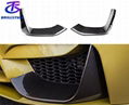 F80 M3 F82 F83 M4 carbon fiber front splitter flaps for BMW 1