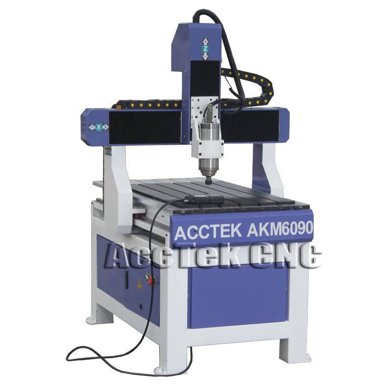 China Acctek mini 6090 cnc router machine for Advertising 2