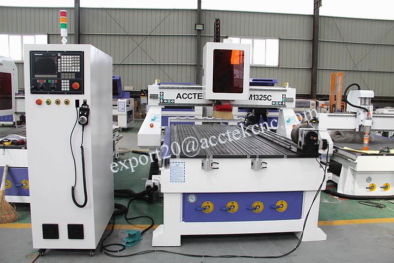 China Acctek 4*8ft 1325 atc cnc router machine for woodworking 3