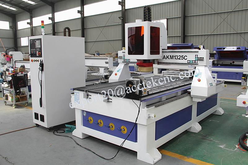 China Acctek 4*8ft 1325 atc cnc router machine for woodworking 4