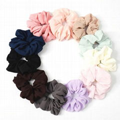 HISUM FASHION velvet Scrunchies