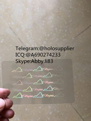 Virginia state  overlay hologram sticker