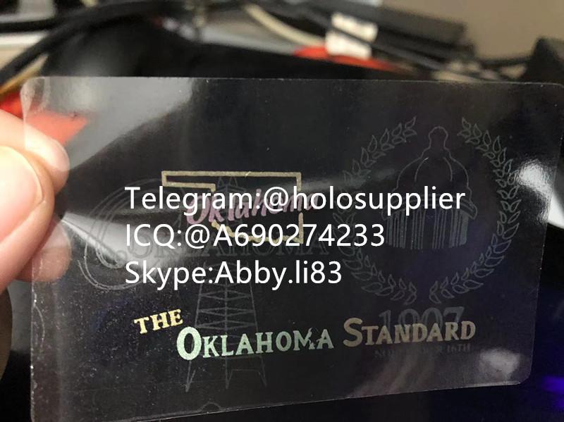 Oklahoma hologram OKC state overlay (China Trading Company) Other