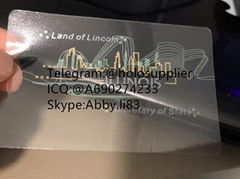 New Illinois state hologram sticker IL UV