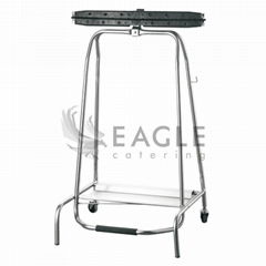 Stainless Steel Stable Waste Bin Holder Waste Bag Sack Holder