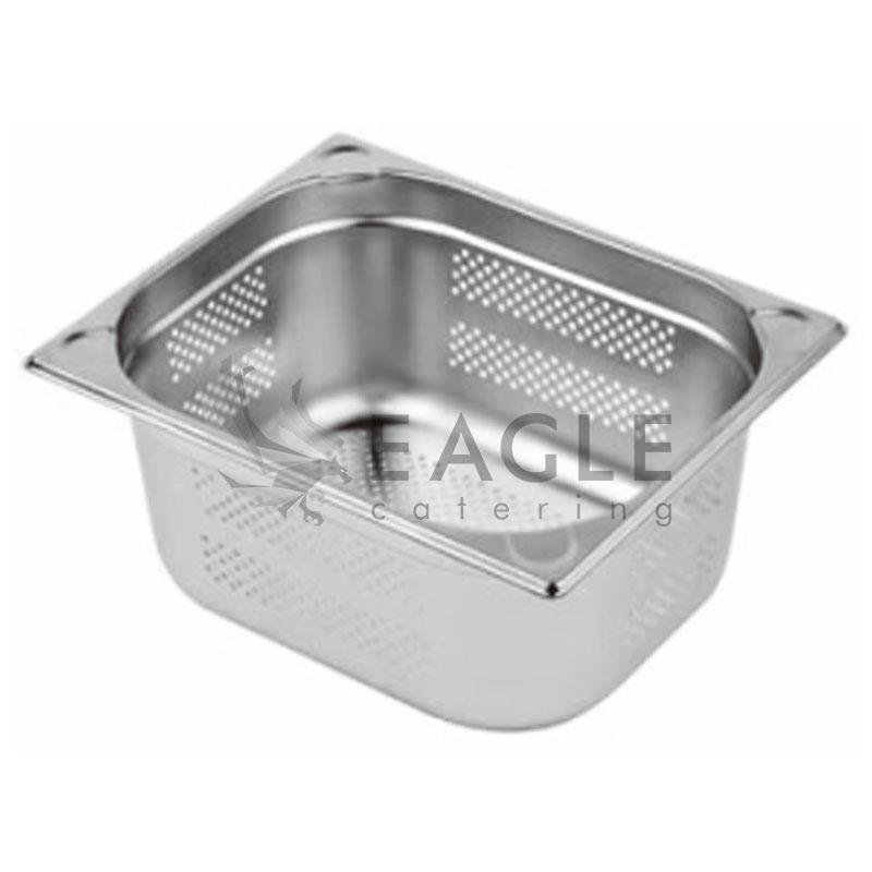 Stainless Steel Perforated Catering Gn Container Food Chafing Dish Pan