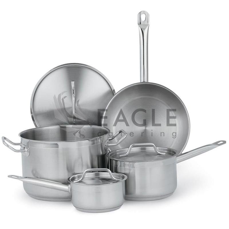3 Pots and 1 Pan Stainless Steel Cookware Set