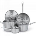 3 Pots and 1 Pan Stainless Steel Cookware Set 1
