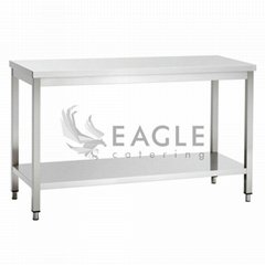 Stainless Steel Kitchen Workbench Commercial Work Table with Undershelf